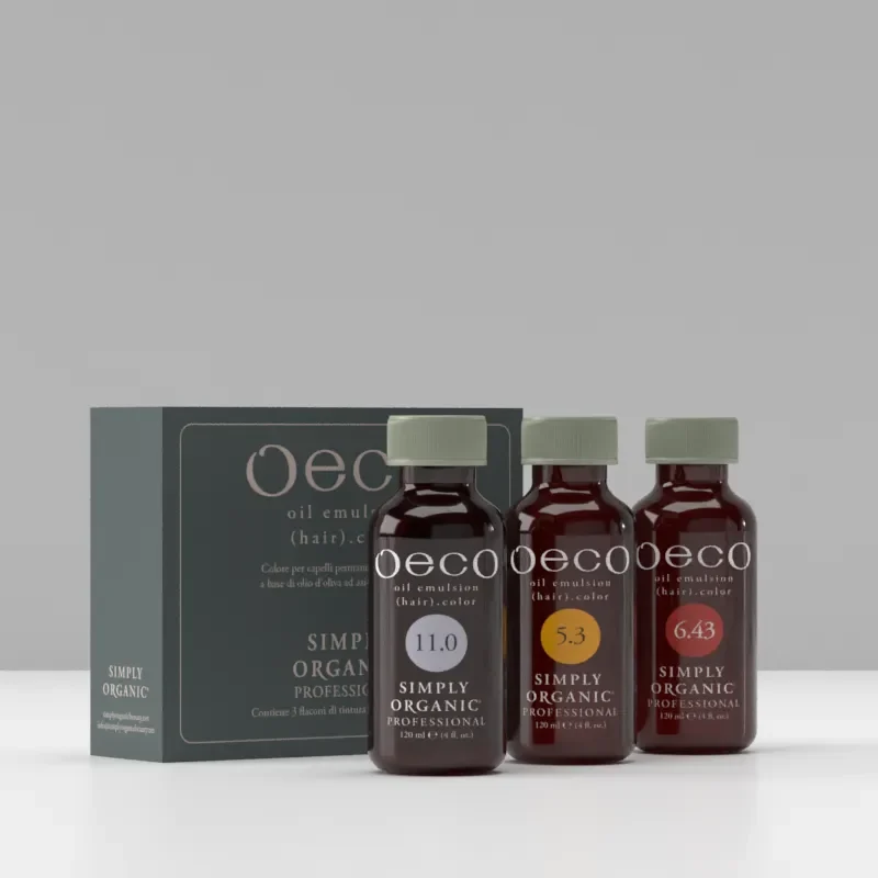 OECO di Simply Organic: la confezione e i flaconi